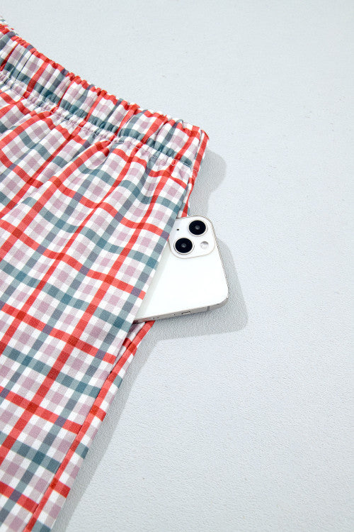 Plaid MERRY Lounge Set
