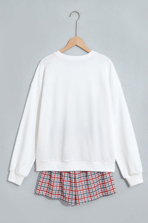 Plaid MERRY Lounge Set