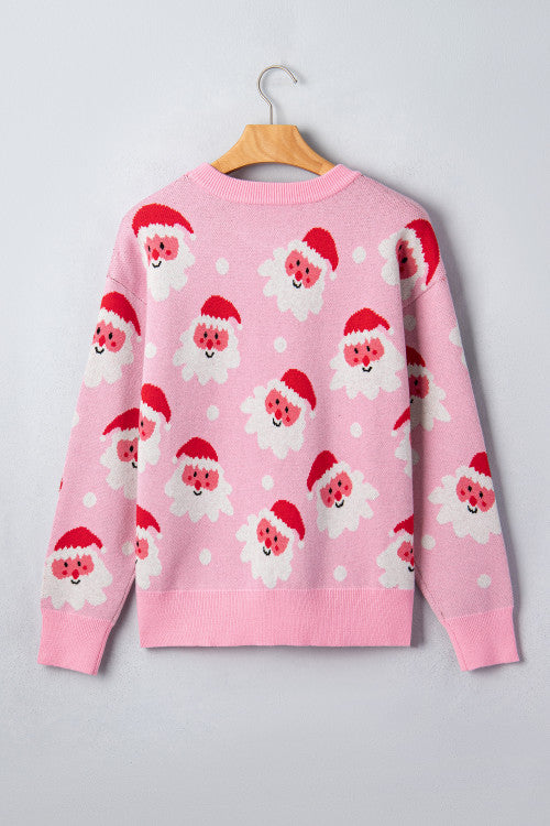 Pink Santa Crew
